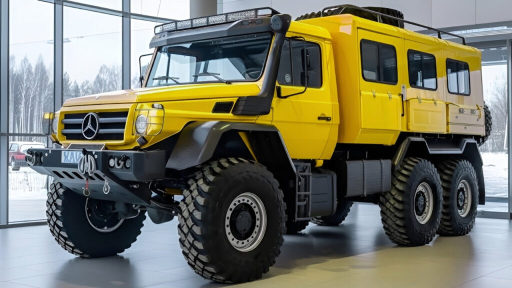 Mercedes Unimog 6×6 2026: La Bestia Todoterreno Convertida en Camper de Lujo