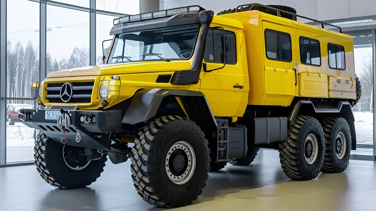 Mercedes Unimog 6×6 2026: La Bestia Todoterreno Convertida en Camper de Lujo