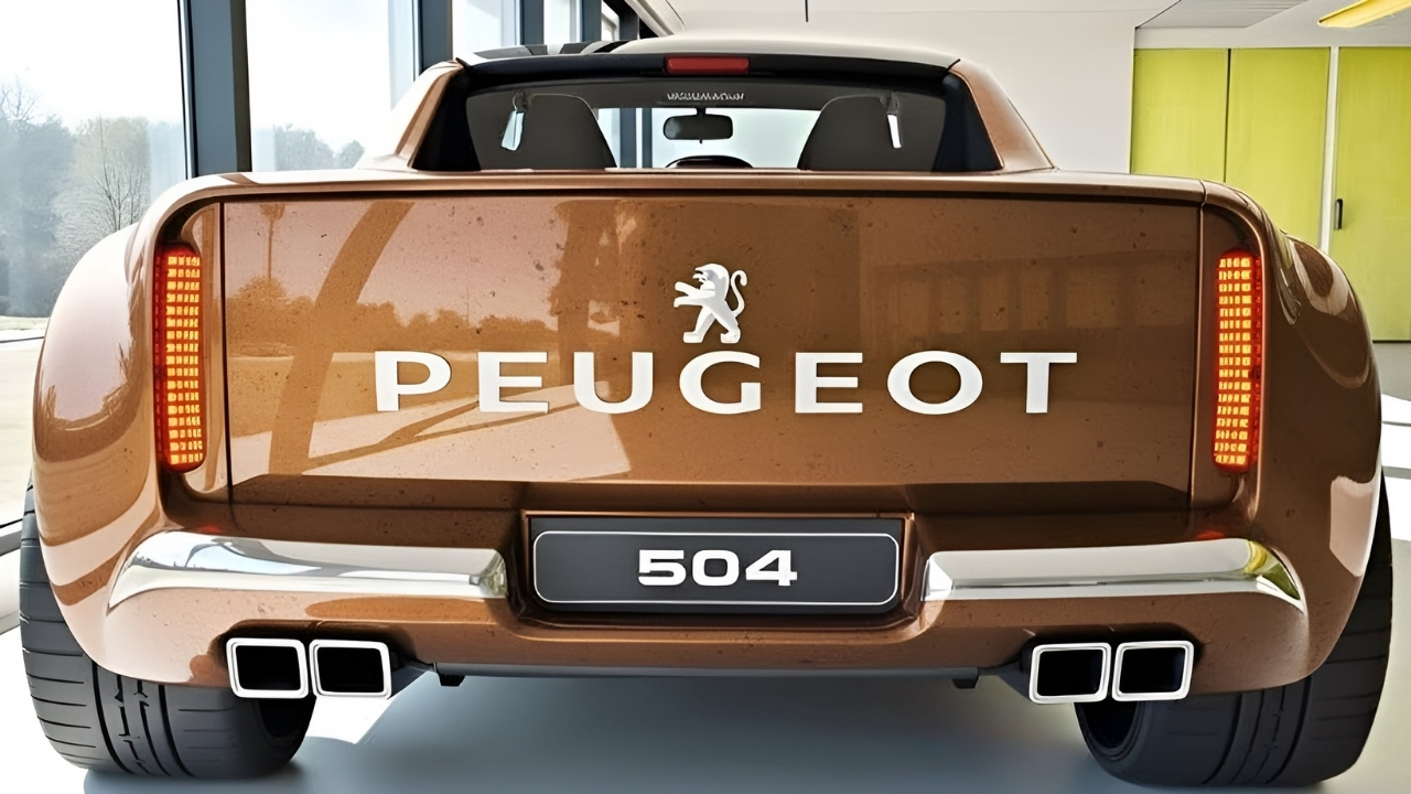Peugeot 504 Pickup 2026: El Regreso de una Leyenda de Trabajo en Versión Moderna